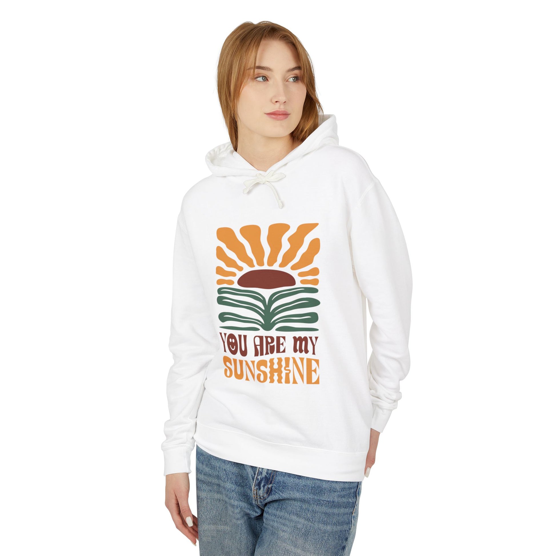 You Are My Sunshine Lightweight Hooded Sweatshirt