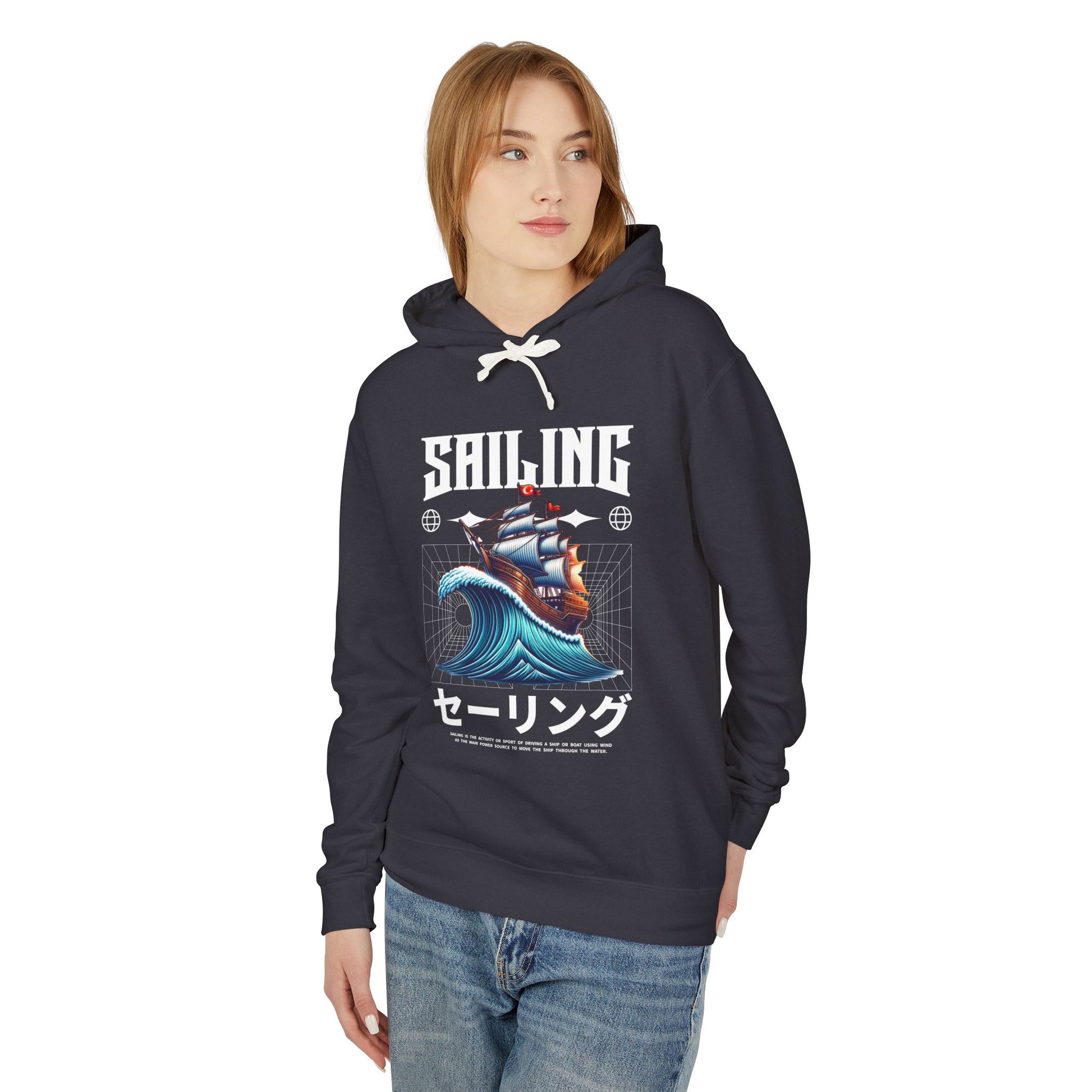 Sailing Lightweight Hooded Sweatshirt