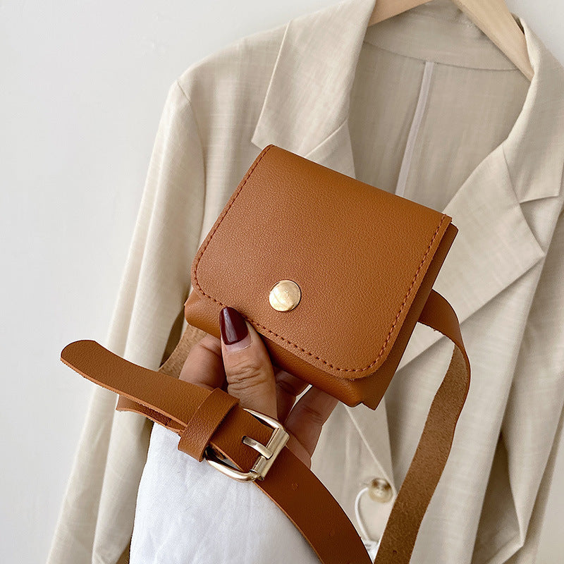 Vintage Belt Buckle Mini Baby Chest Bag