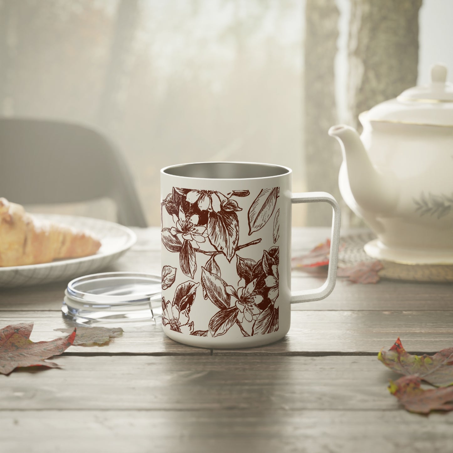 Coffee Time Insulated Coffee Mug, 10oz