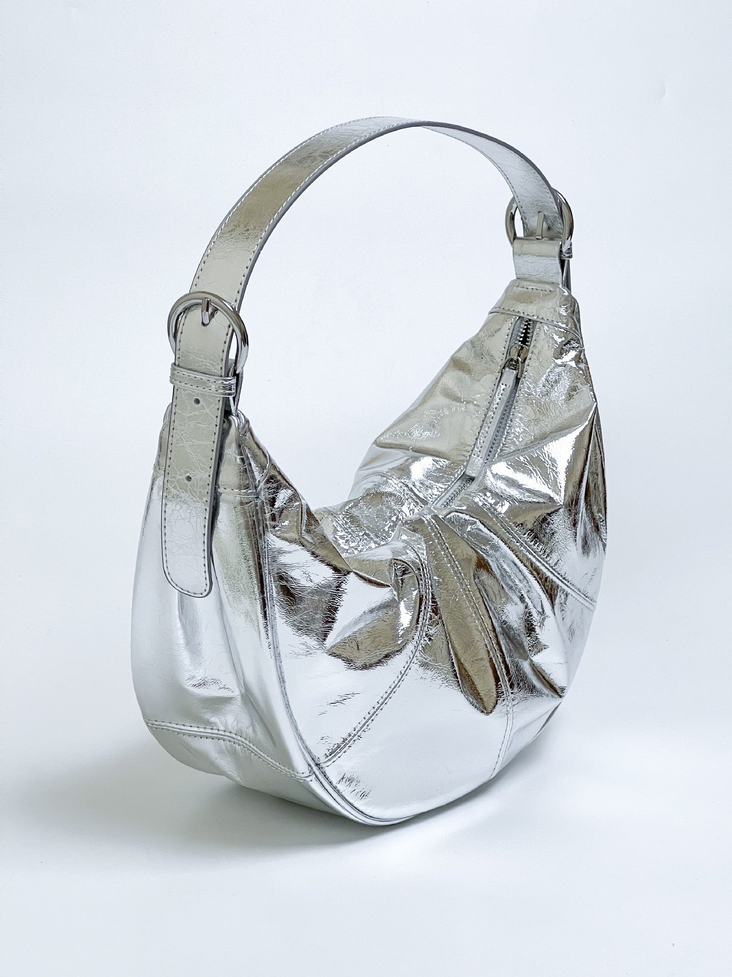 Women's First Layer Cowhide Texture Shoulder Bag