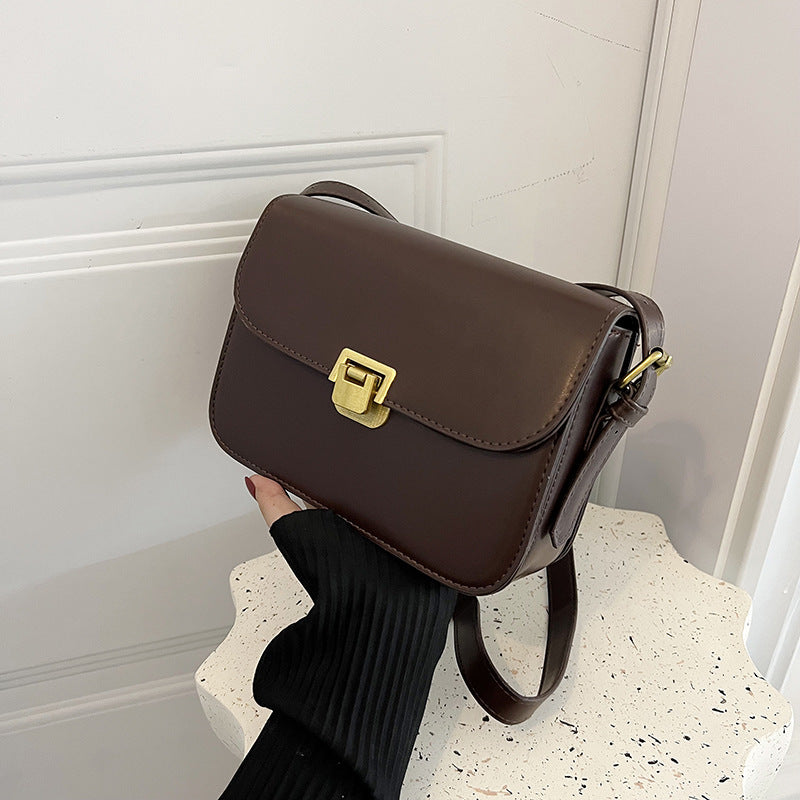 High-grade Women's Niche Texture One-shoulder Underarm Small Square Bag