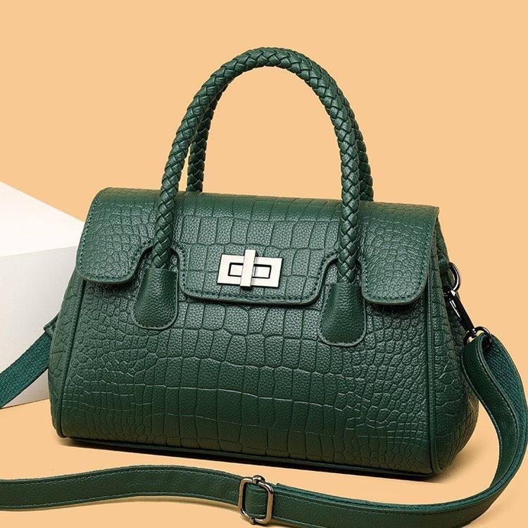 New Women's High-end Western Style Handbag Fashion All-matching