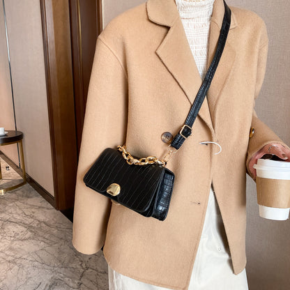 Retro Messenger Bag Simple Small Square Bag