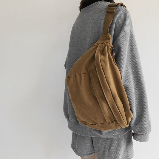 Women's Casual Simple Canvas Bag