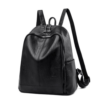 Women's Fashion Simple Sheepskin Pattern Backpack