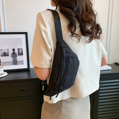 Sport Casual Shoulder Multi-layer Mobile Phone Waist Bag