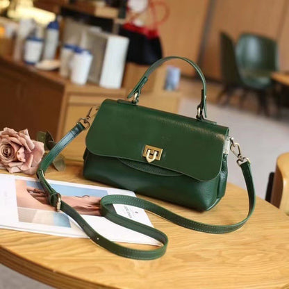 Women's Retro Fashion Multi-bag Leather Handbag