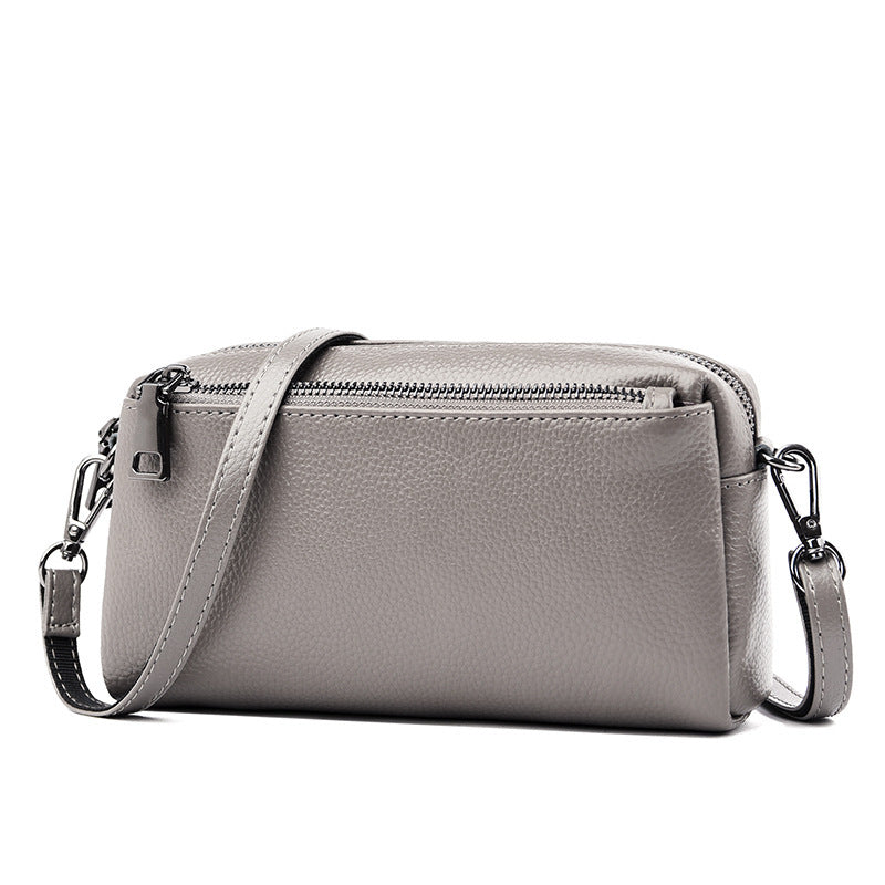 Women's Crossbody Genuine Leather Shoulder Mobile Phone Bag