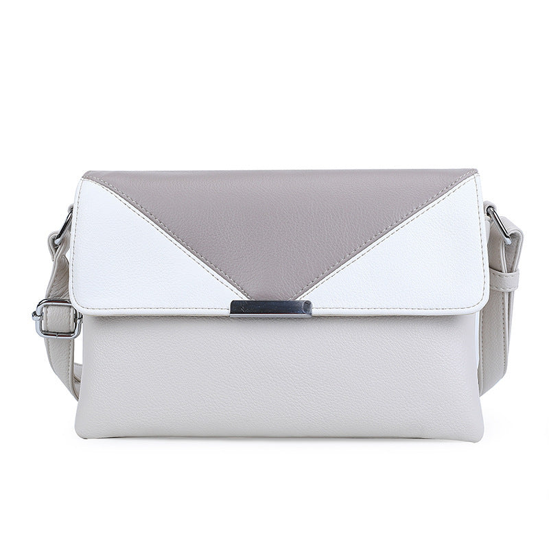 Contrast Color Small Square Box Fashion Shoulder Bag