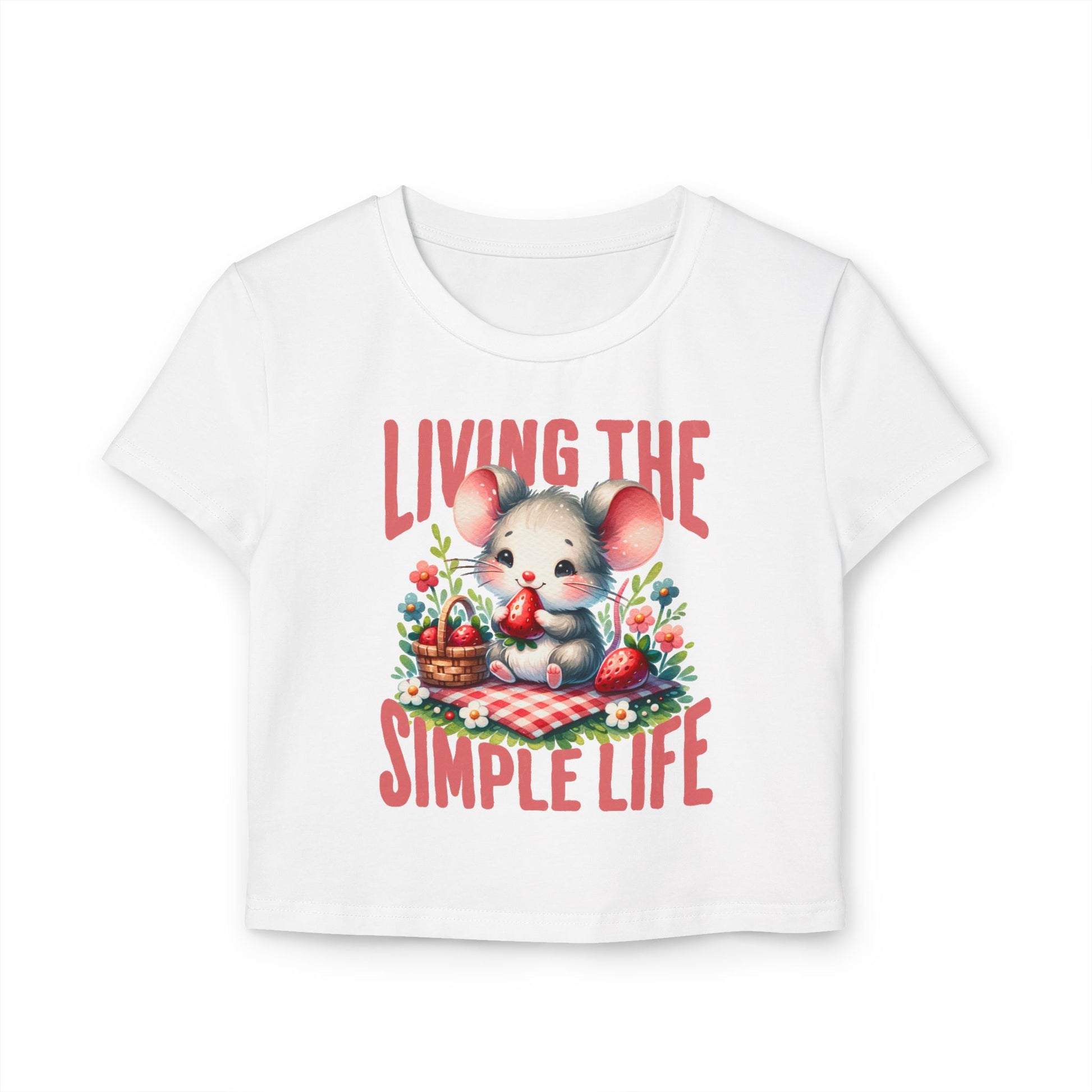 Living The Simple Life Women's Baby Tee
