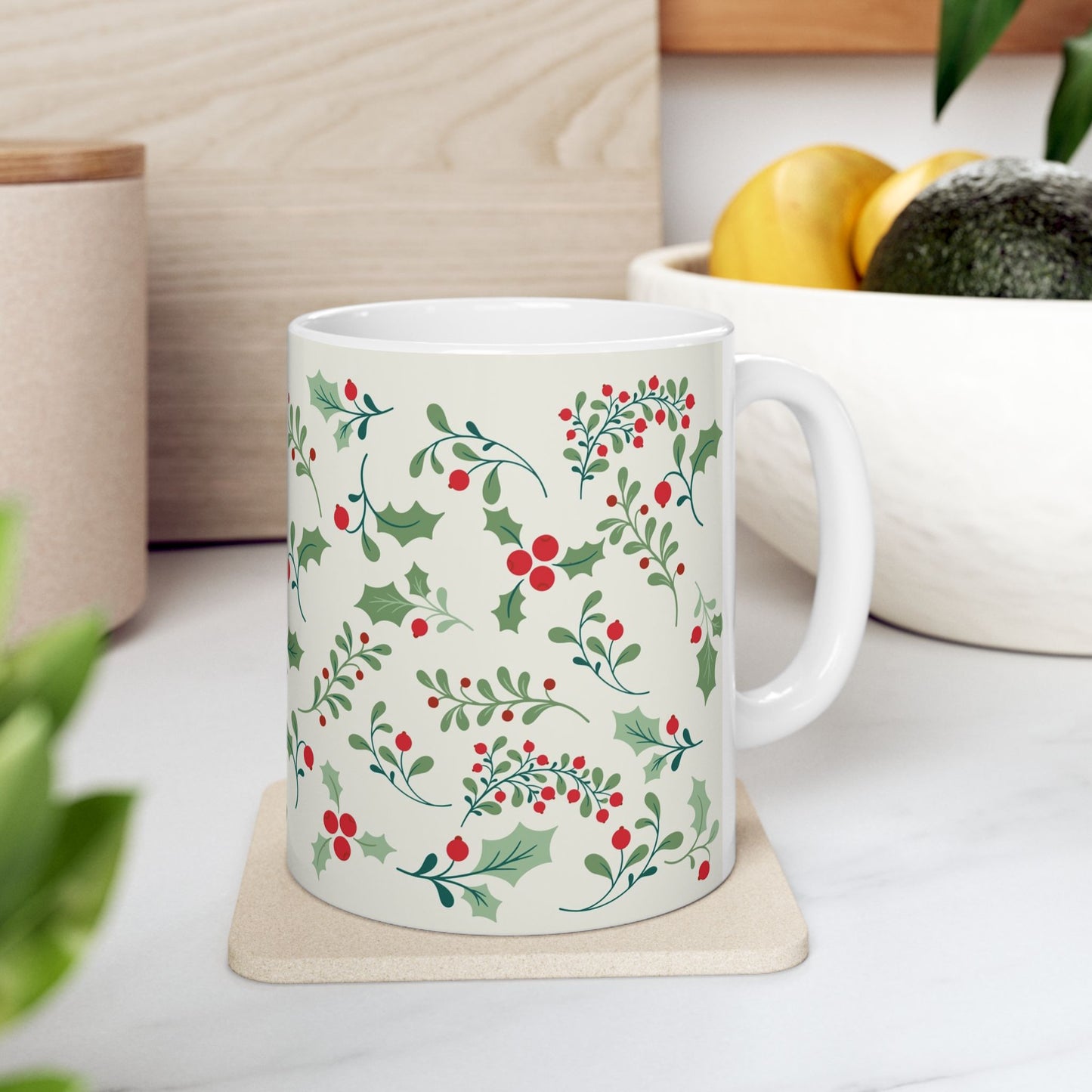 Xmas Ceramic Mug, (11oz, 15oz)