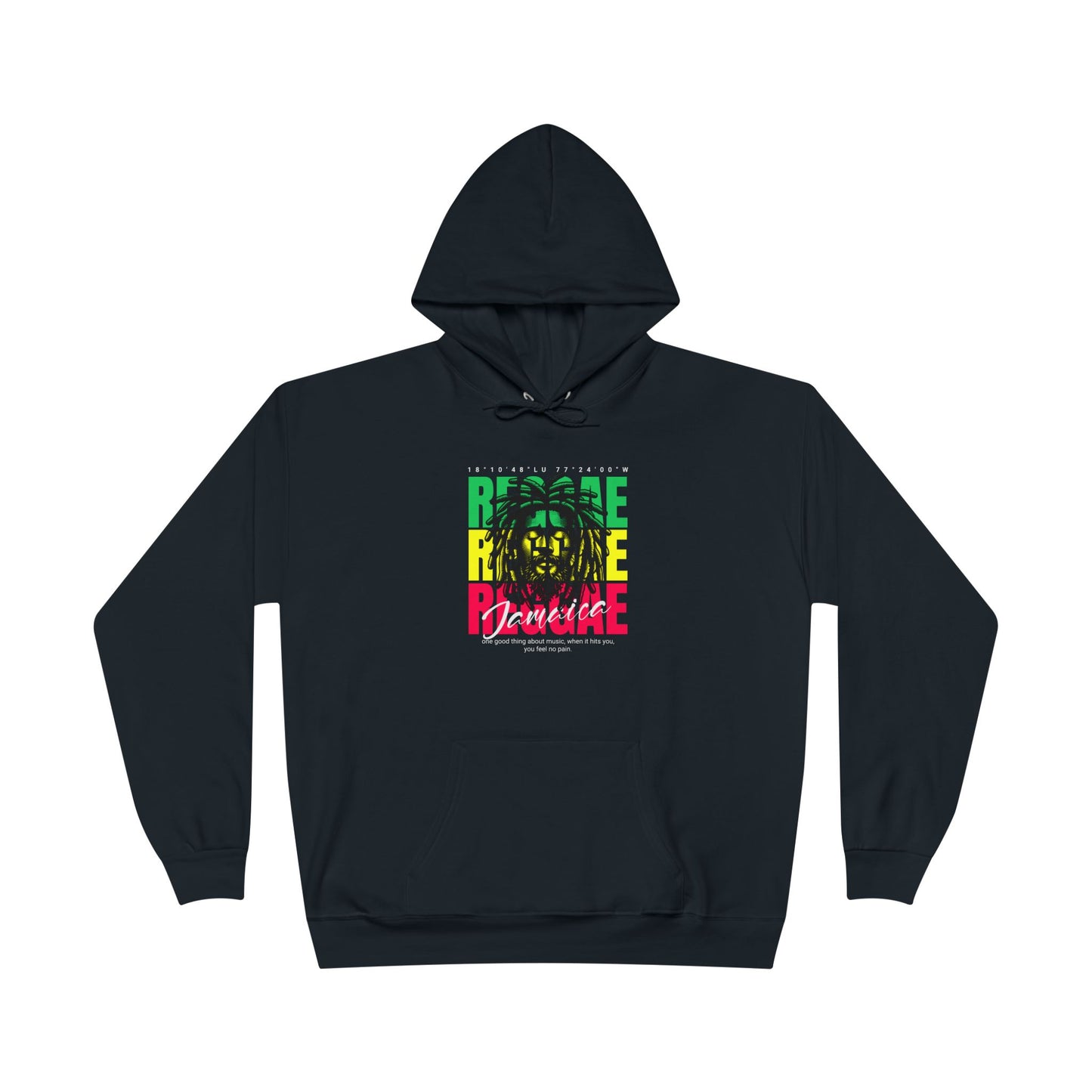Reggae Jamaika  EcoSmart® Pullover Hoodie Sweatshirt