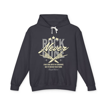 Rock Never Gone Illustration  Lightweight Hooded Sweatshirt