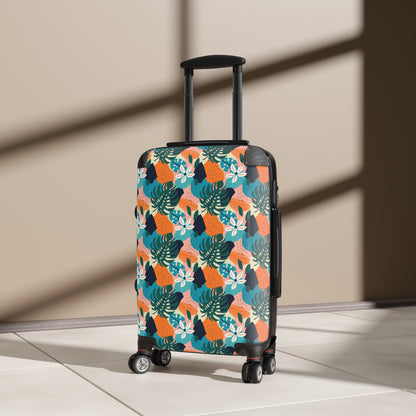 Graphic Leaf Suitcase