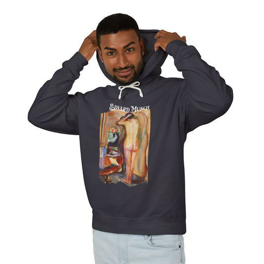 Edvard munch Lightweight Hooded Sweatshirt