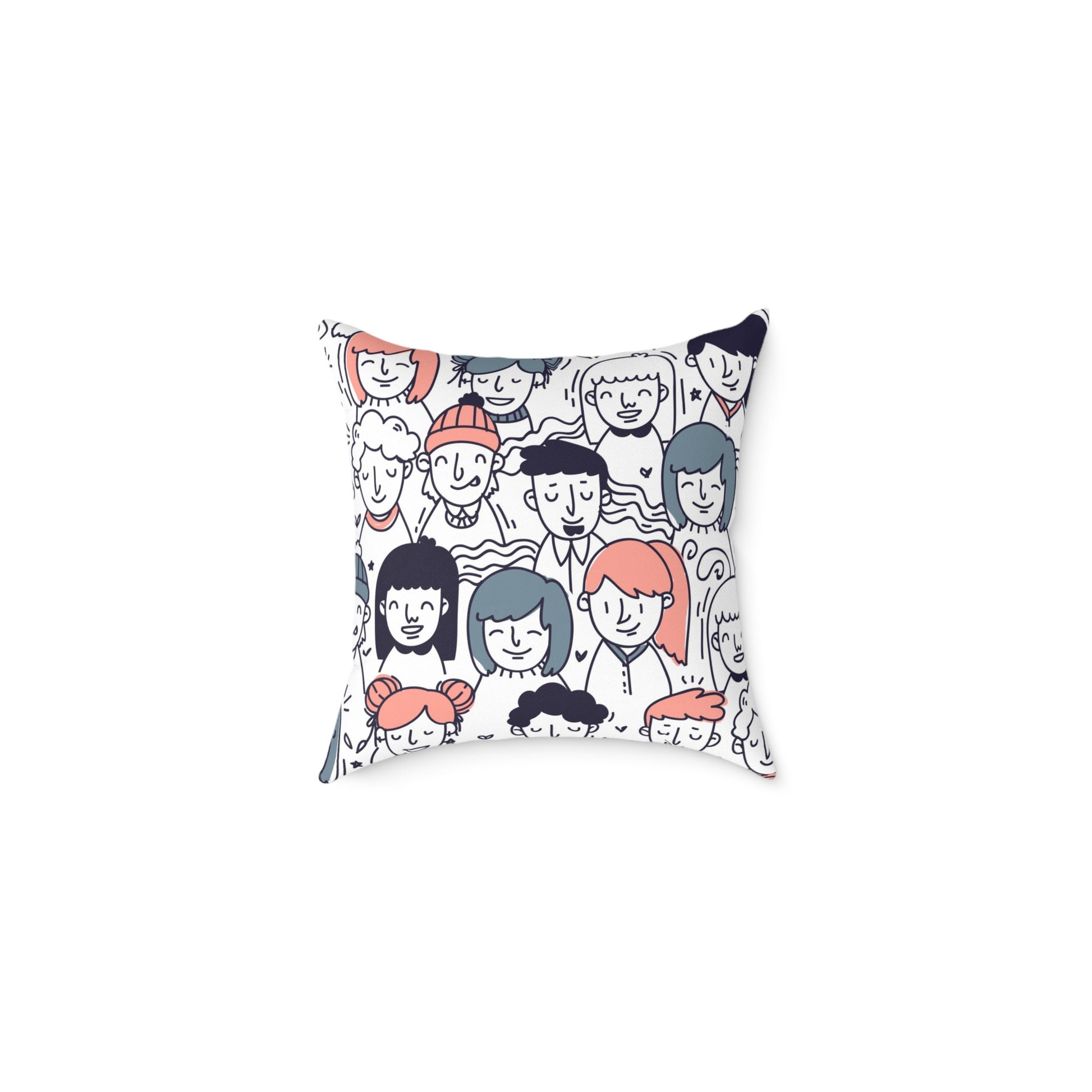 Canvas Pillow - Youth People Design