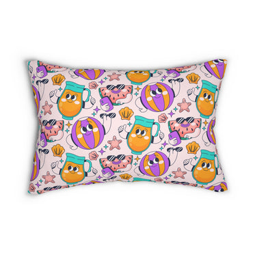 Summer Season Lumbar Pillow
