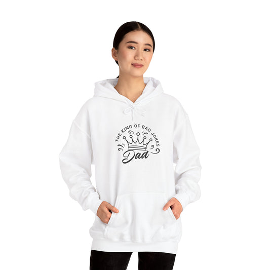 Dad_ King Jokes Hooded Sweatshirt