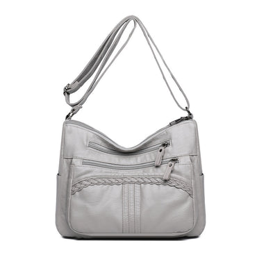 Large Capacity Multi-compartment Middle-aged And Elderly Women's Cross-body Bag Casual Small Square Bag