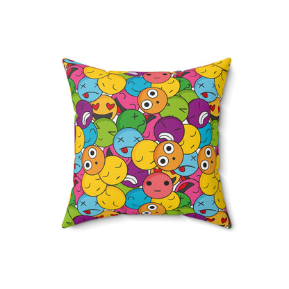 Emoji Square Pillow