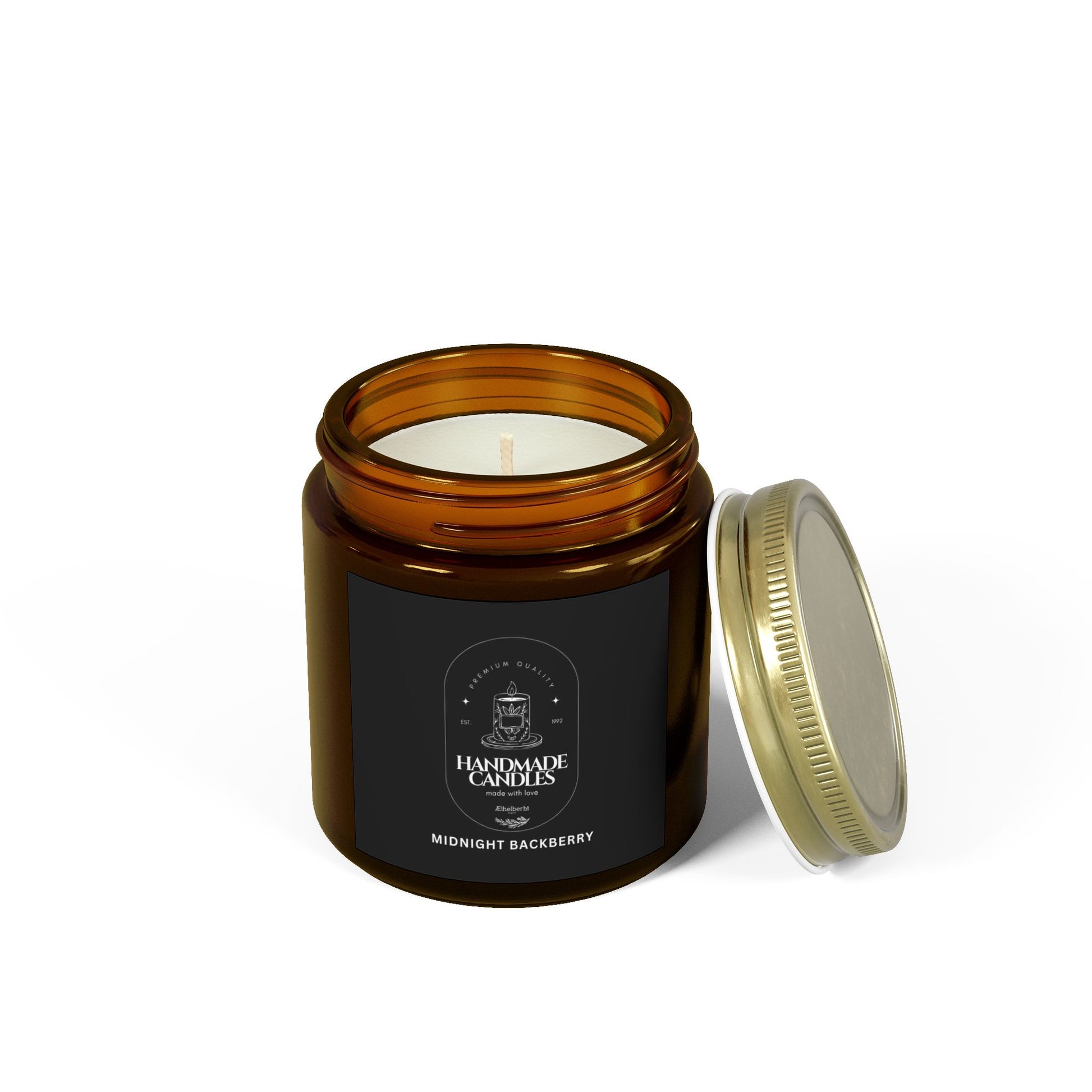 Candle Midnight Blackberry Scent