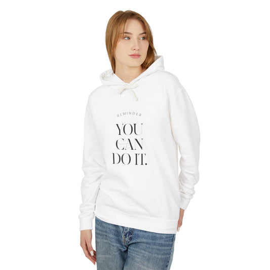 Reminder Positive  Lightweight Hooded Sweatshirt