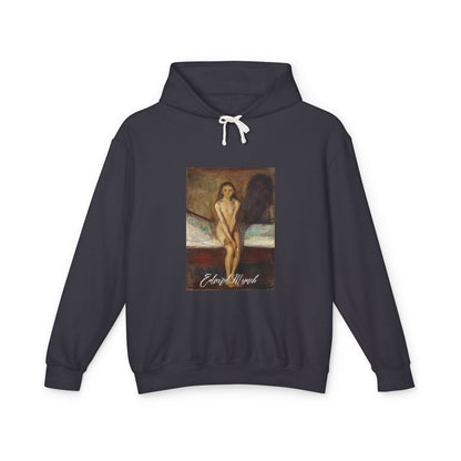 Edvard  Munch Lightweight Hooded Sweatshirt