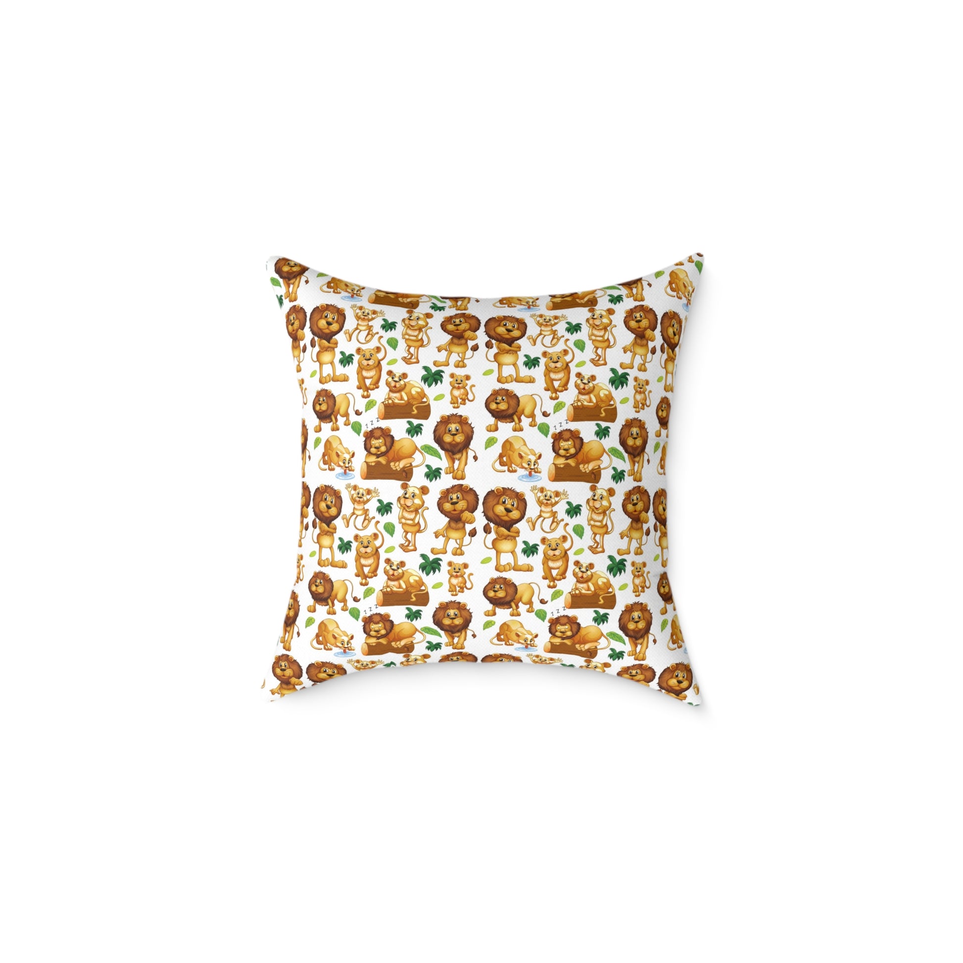 Canvas Pillow - Animals Cartoon Design