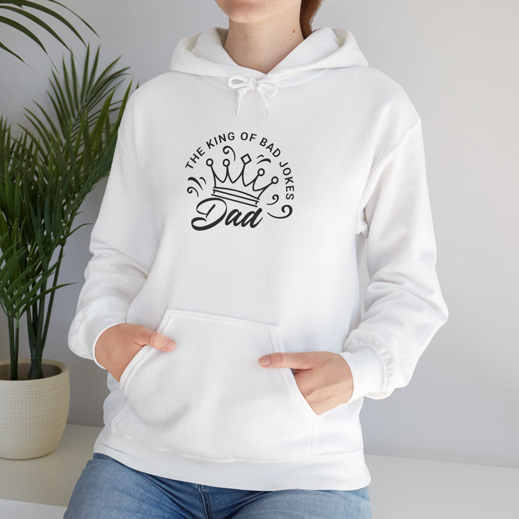 Dad_ King Jokes Hooded Sweatshirt