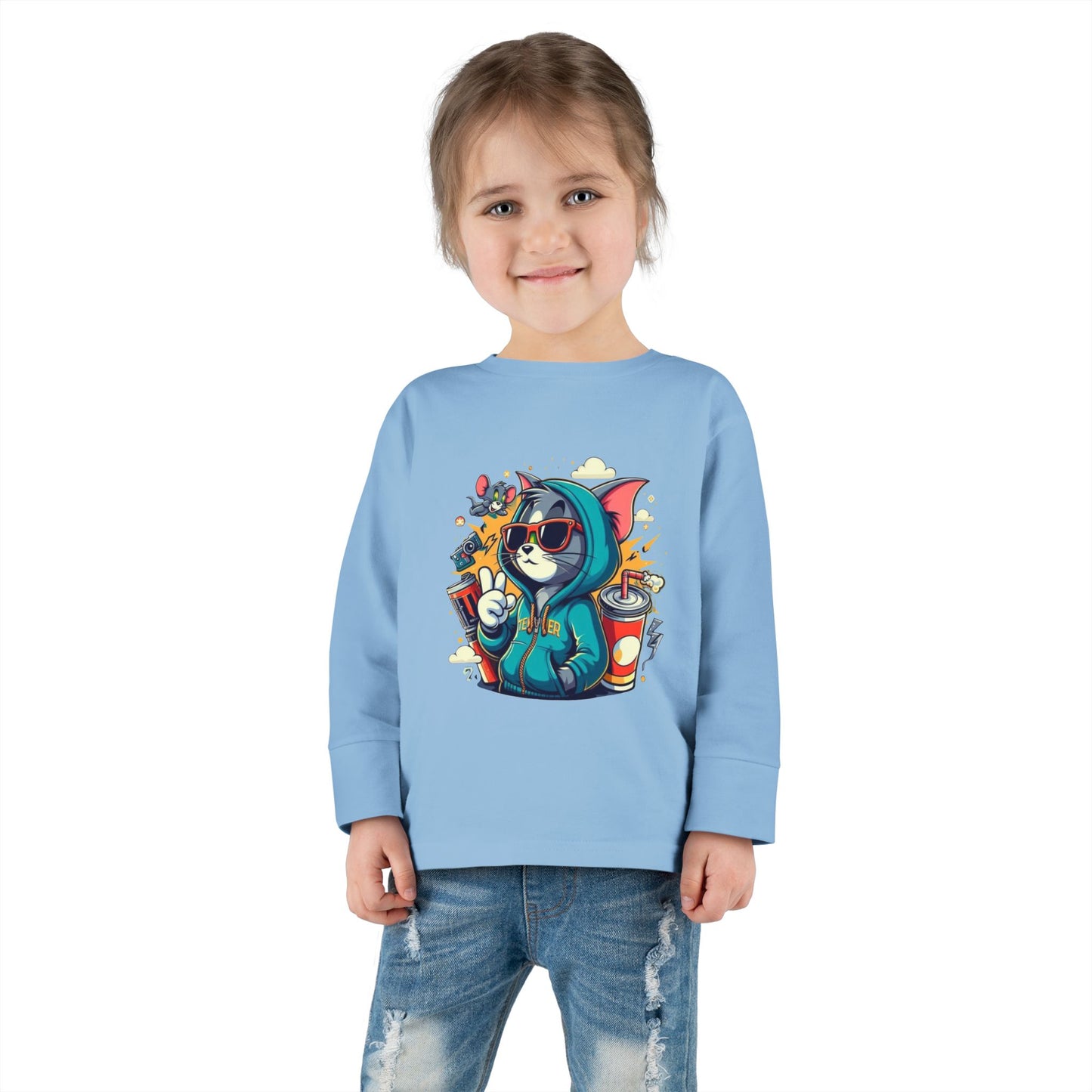 Tom World Toddler Long Sleeve Tee
