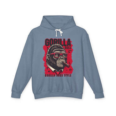 Gorilla Boss Style  Lightweight Hooded Sweatshirt
