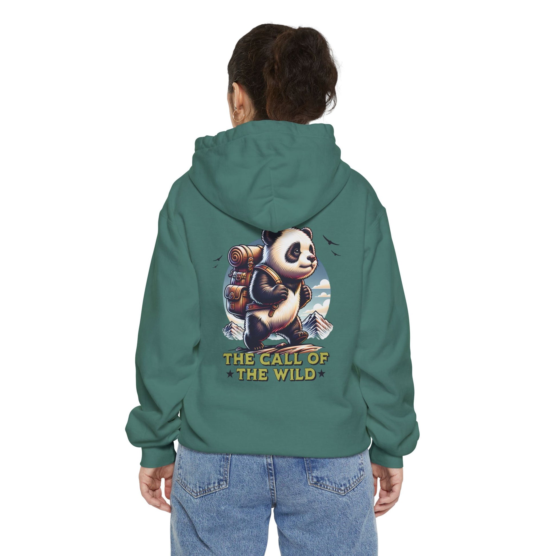 Summit Of Dreams  Garment-Dyed Hoodie