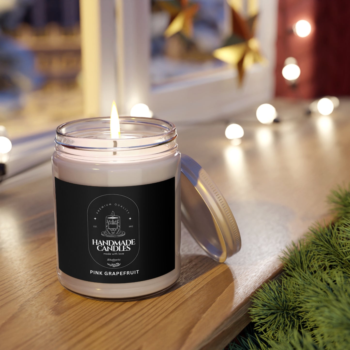 Scented Candle, Pink Grapefruit