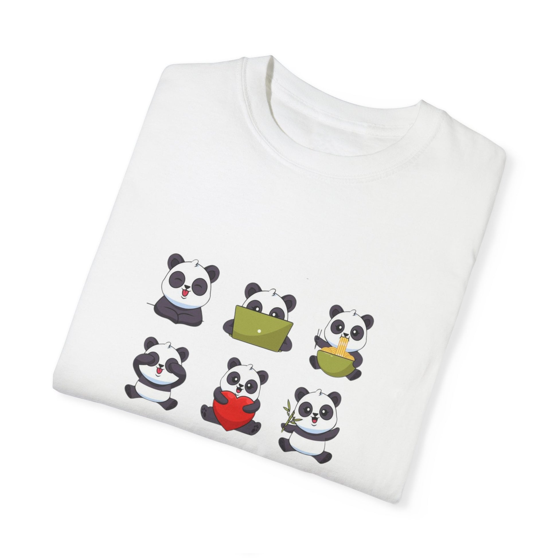 Panda  Garment-Dyed T-shirt