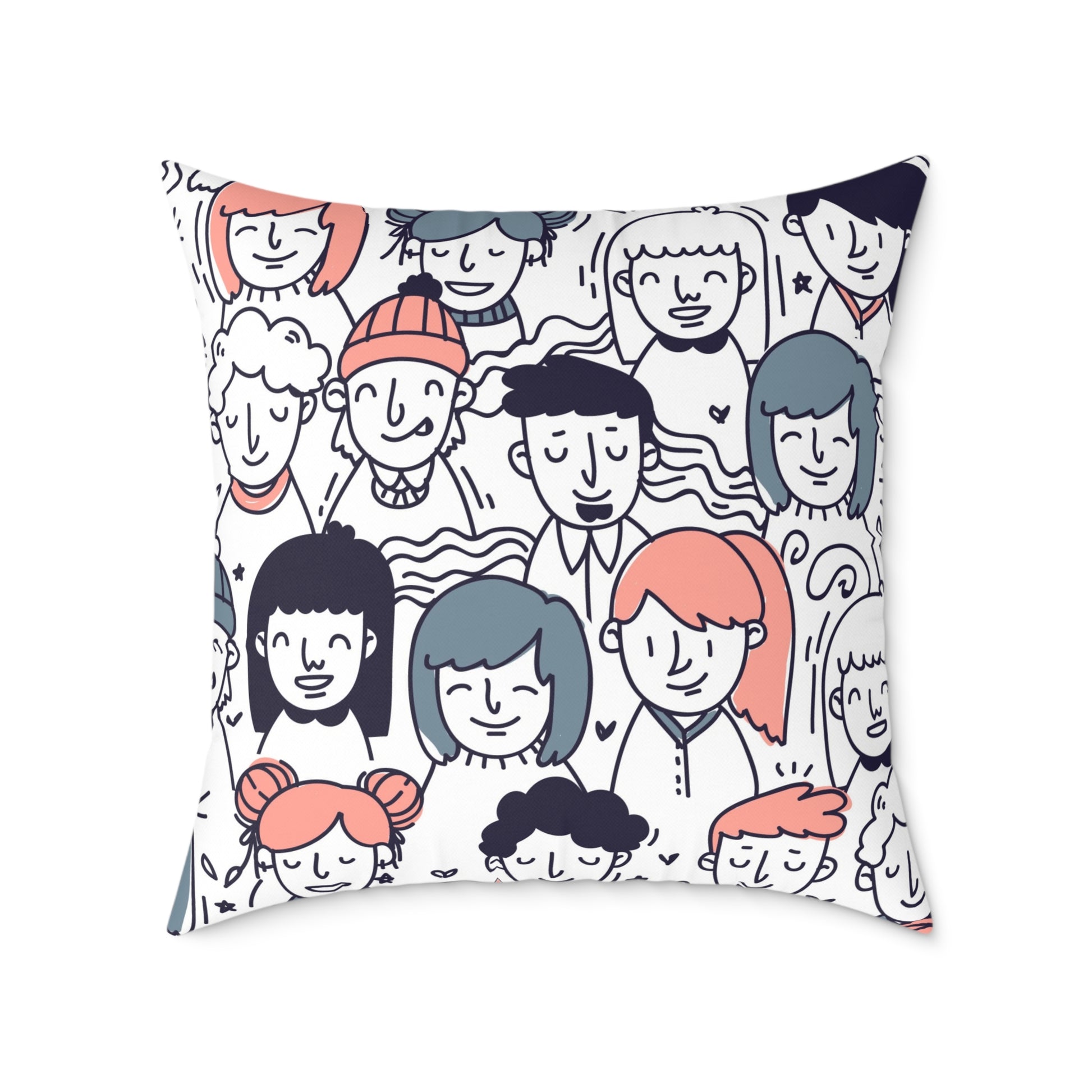 Canvas Pillow - Youth People Design