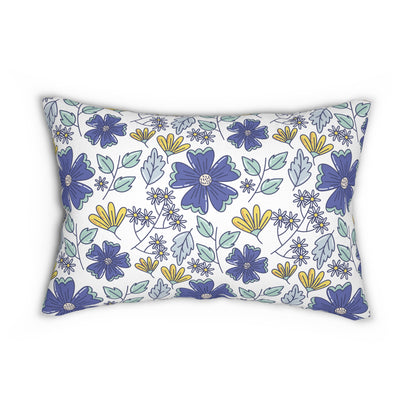 Floral Lumbar Pillow