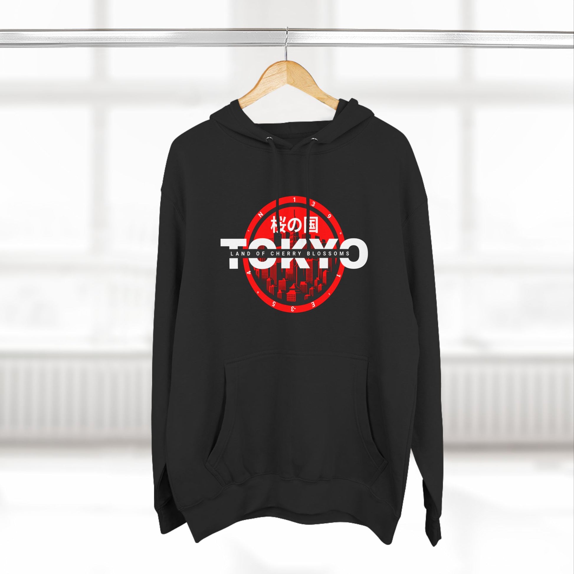 Tokyo Three-Panel Fleece Hoodie