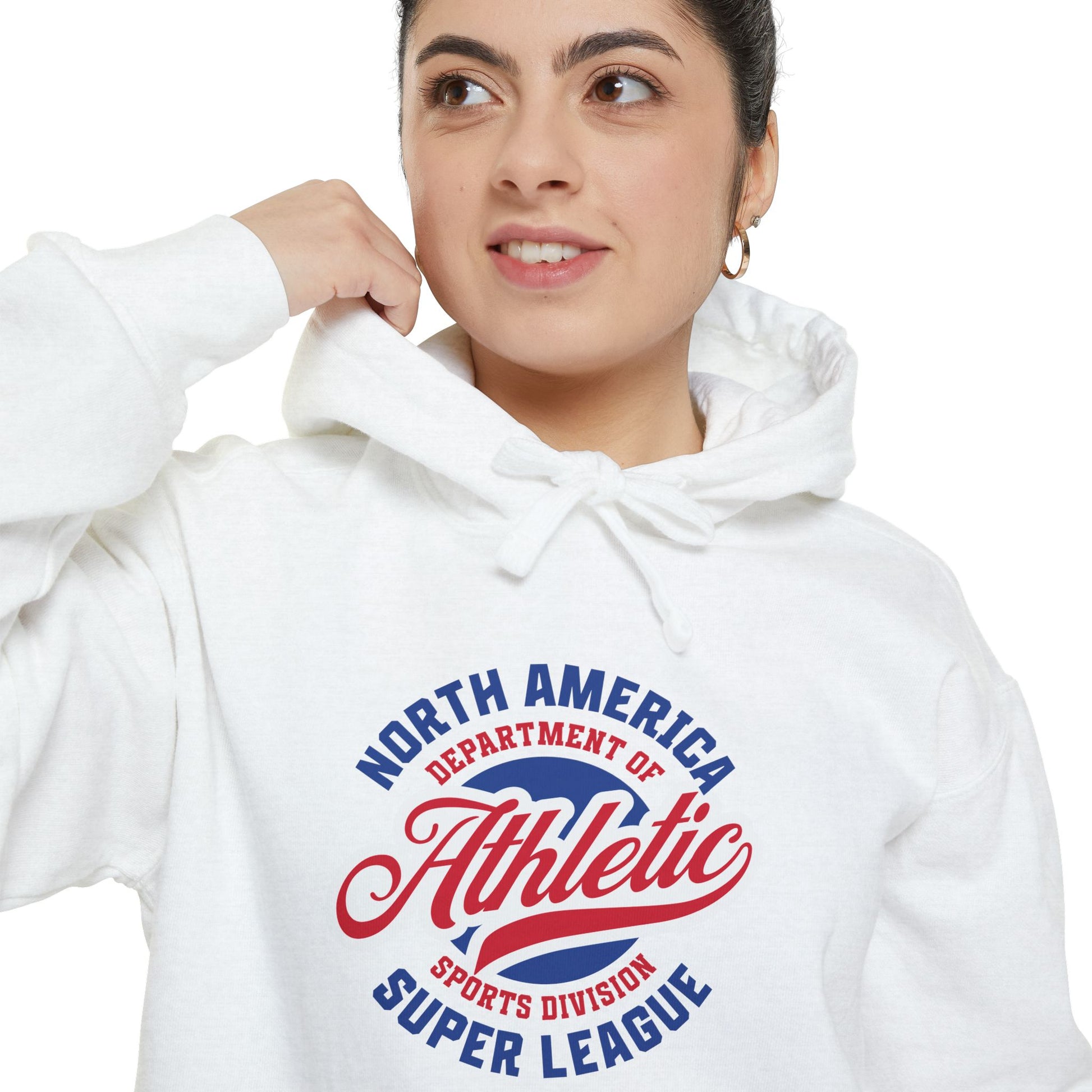 Athletic  Garment-Dyed Hoodie