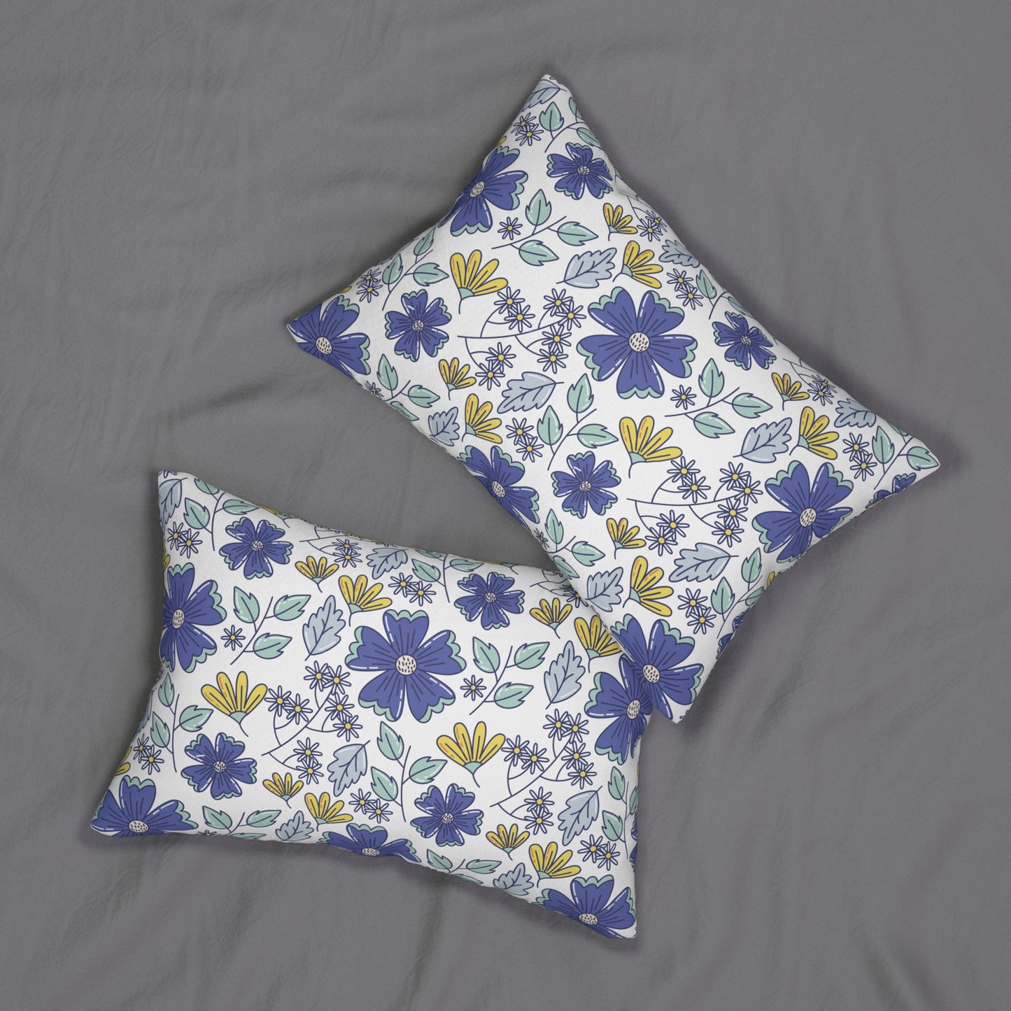 Floral Lumbar Pillow