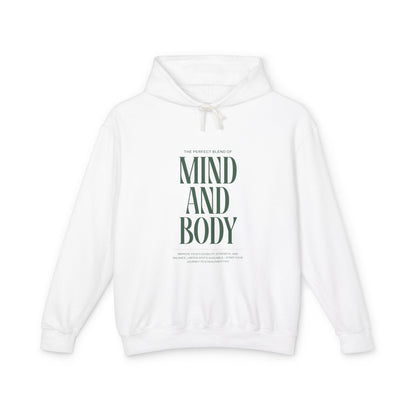 Mind and Body  Lightweight Hooded Sweatshirt