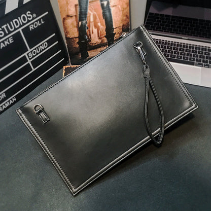 Retro contrast color envelope bag