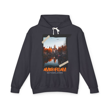 Amsterdam Photo  Lightweight Hooded Sweatshirt