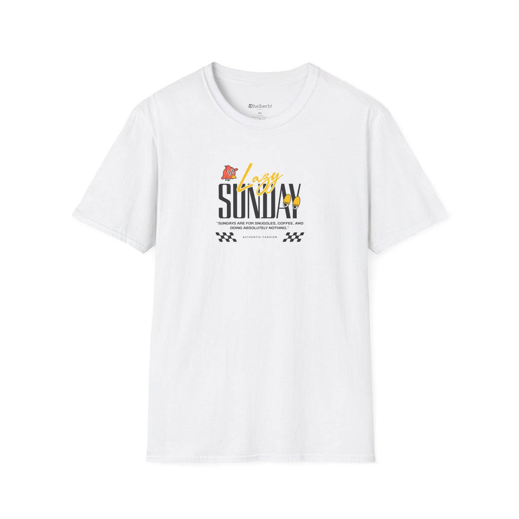 Lazy Sunday Cartoon Softstyle T-Shirt