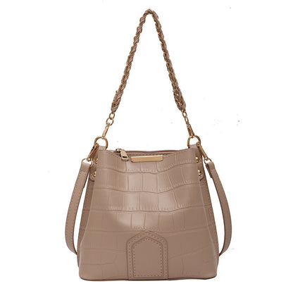 Shoulder bag fashion western style bucket bag
