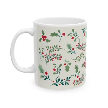 Xmas Ceramic Mug, (11oz, 15oz)