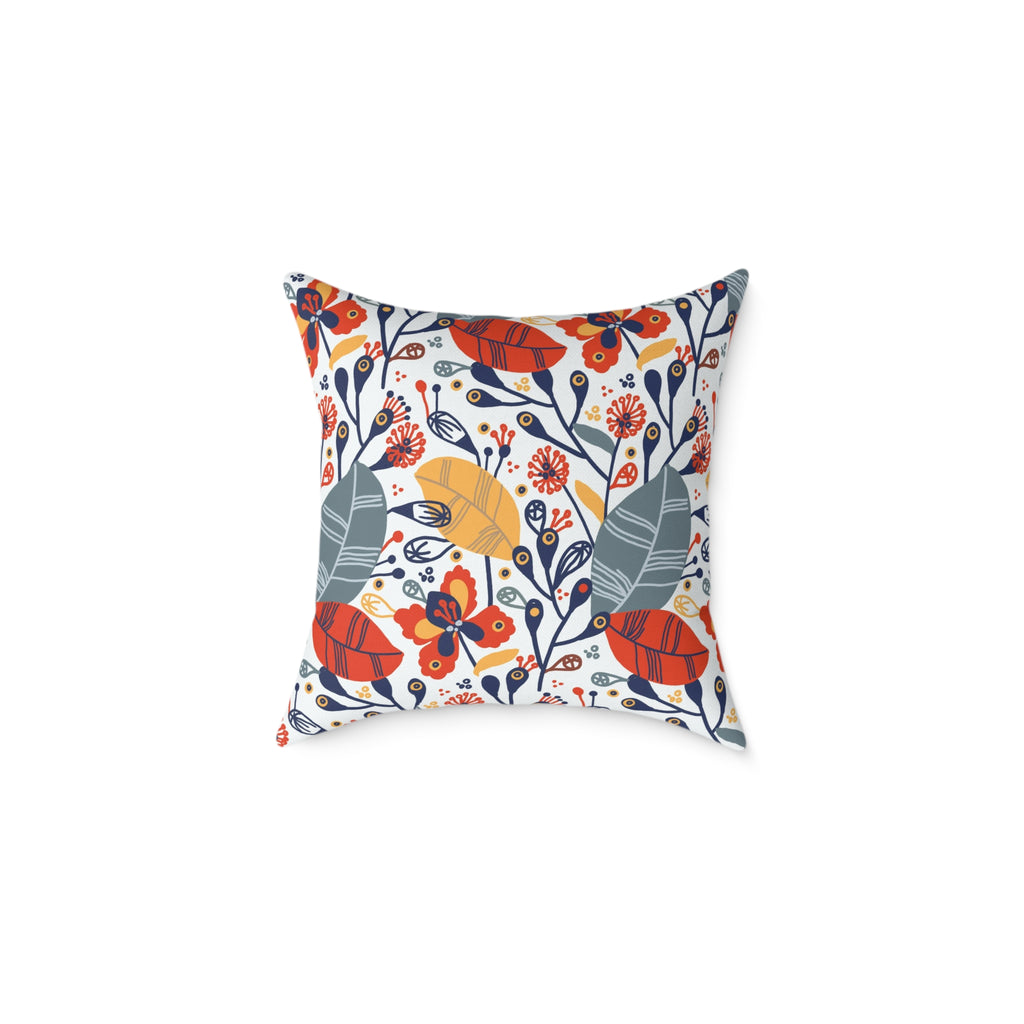Canvas Pillow Exotic Flowers