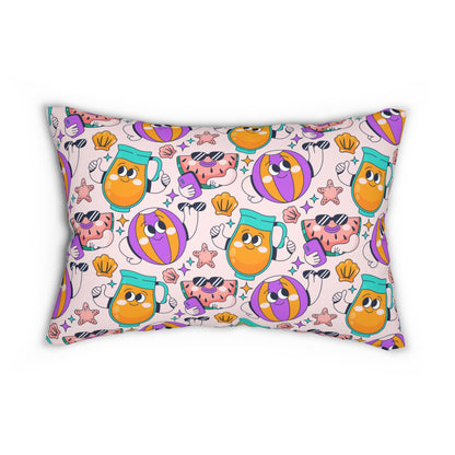 Summer Season Lumbar Pillow