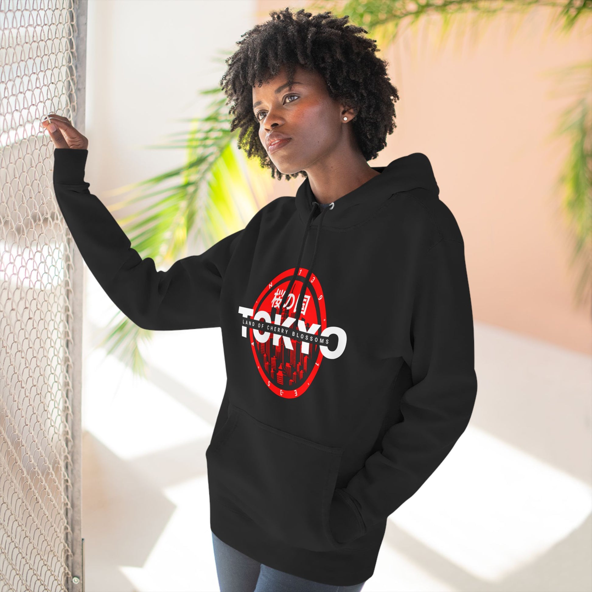 Tokyo Three-Panel Fleece Hoodie