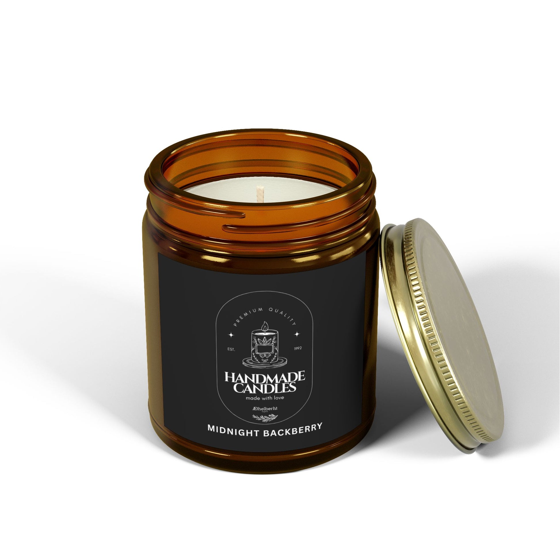 Candle Midnight Blackberry Scent